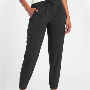 ATHLETA Black Venture Jogger Pants